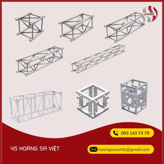 Khung truss nhôm sự kiện và những kinh nghiệm cần biết Khung truss nhôm sự kiện và những kinh nghiệm cần biết