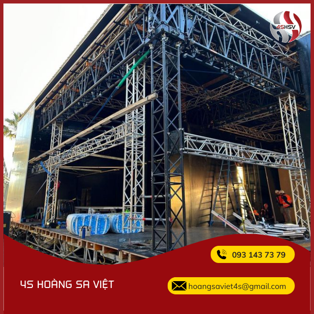 Vì sao nên sơn đen tĩnh điện khung truss và layer truss Vì sao nên sơn đen tĩnh điện khung truss và layer truss