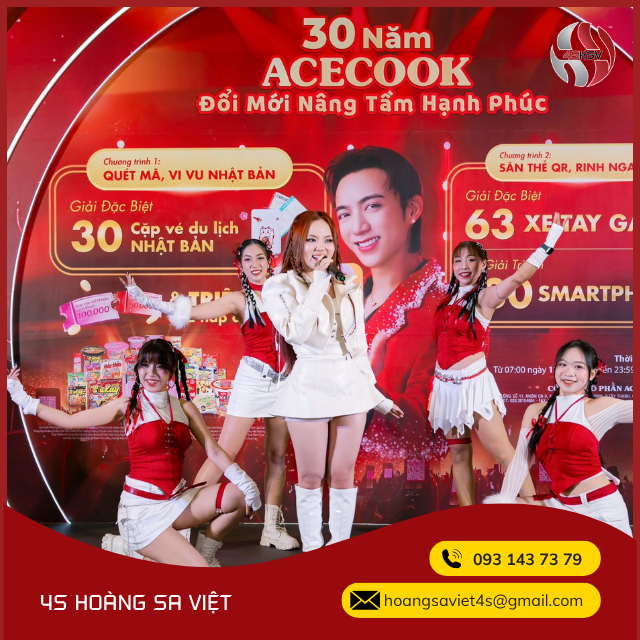 Sự Kiện 30 Năm ACECOOK – “Đổi Mới Nâng Tầm Hạnh Phúc”