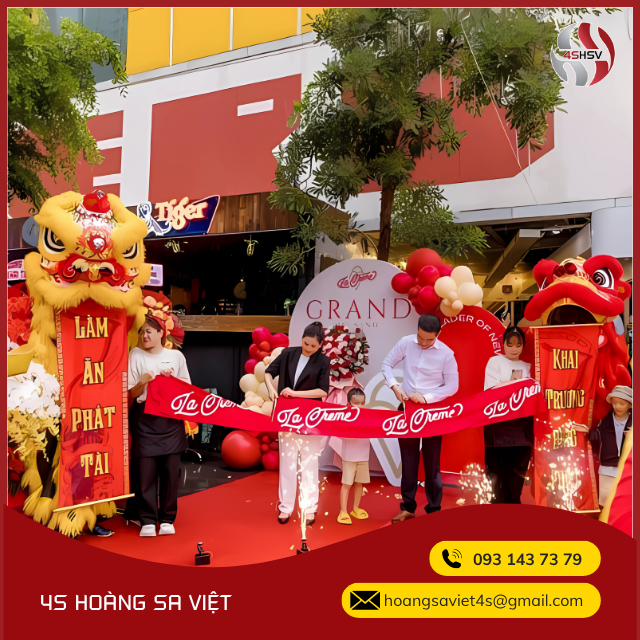 Quy định tổ chức lễ khai trương chuyên nghiệp cho từng hạng mục