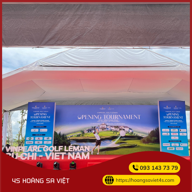 4S Hoàng Sa Việt đồng hành lễ khai trương Vinpearl Golf Léman