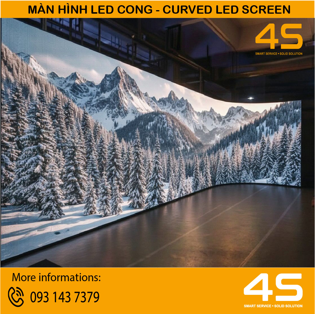 Màn Hình Led Cong Trong Tổ Chức Sự Kiện Màn Hình Led Cong Trong Tổ Chức Sự Kiện