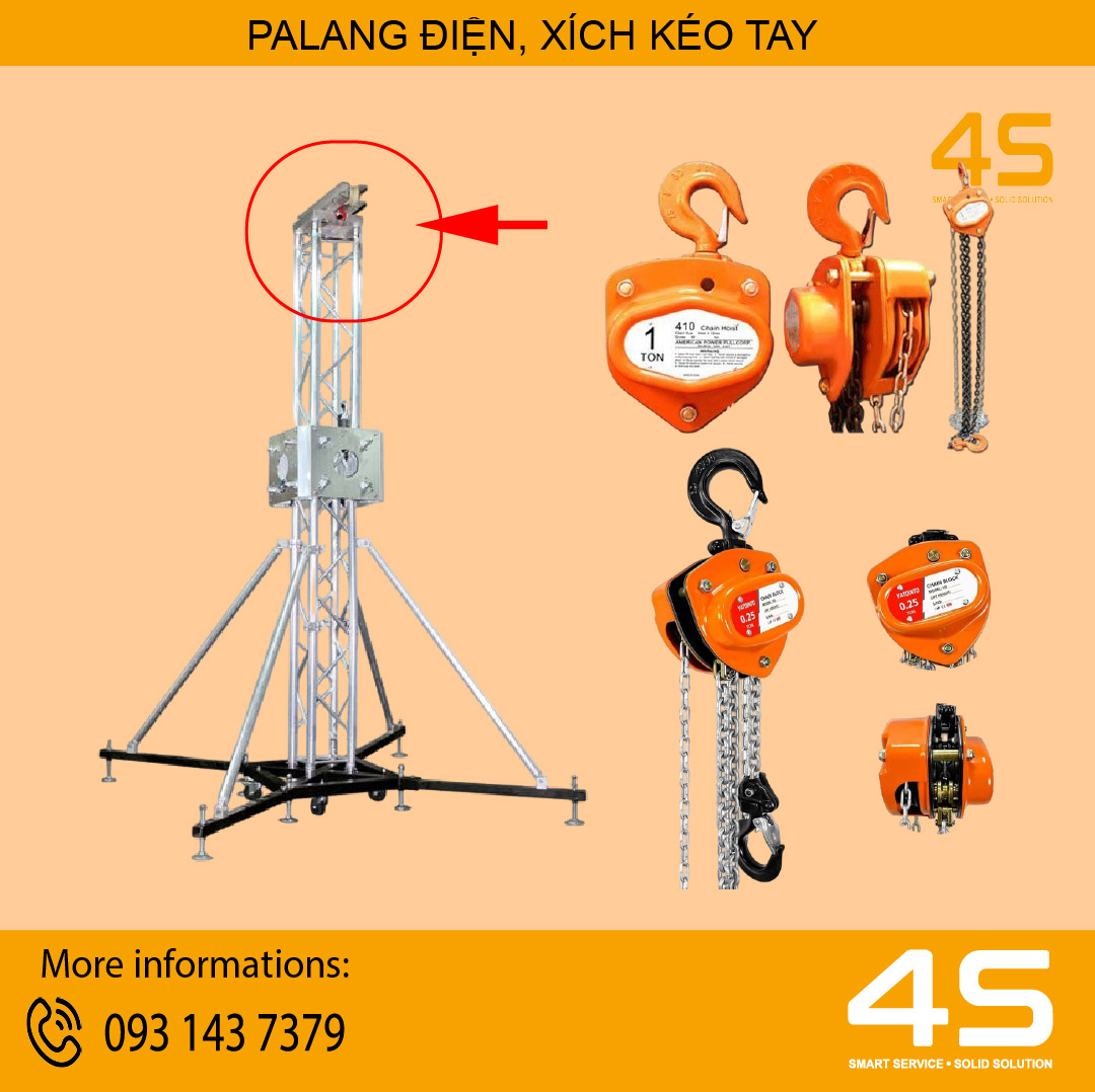 Bán Palang Điện, Xích Kéo Tay Và Dụng Cụ Đi Kèm Bán Palang Điện, Xích Kéo Tay Và Dụng Cụ Đi Kèm