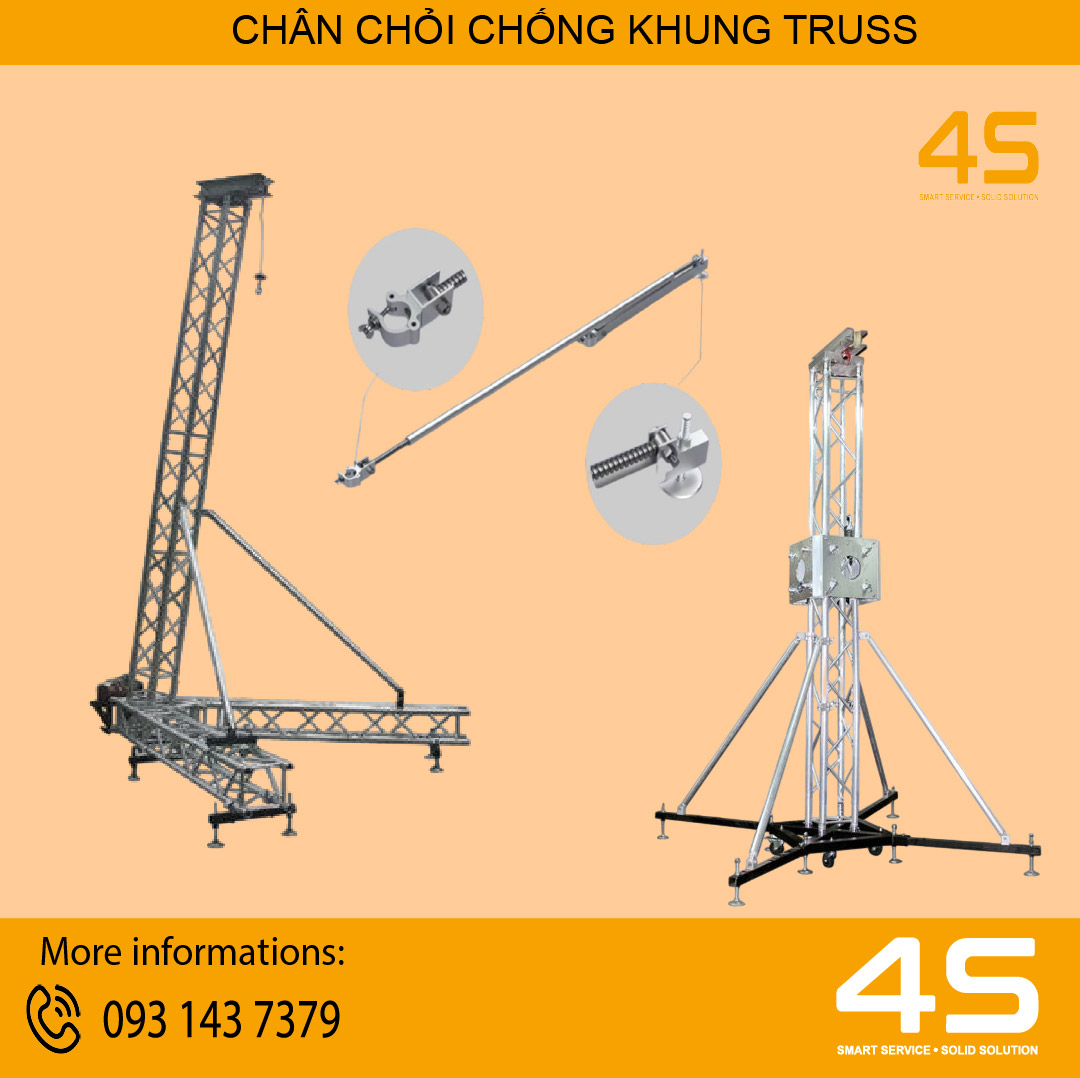 Bán Chân Chỏi Chống Khung Truss Bán Chân Chỏi Chống Khung Truss