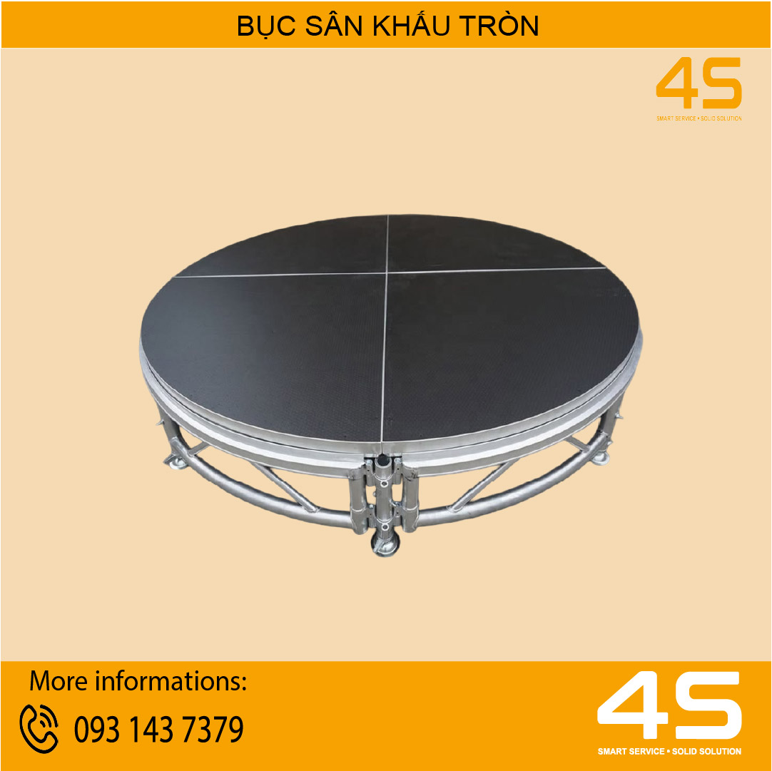 Bục Sân Khấu Tròn 9M Bục Sân Khấu Tròn 9M