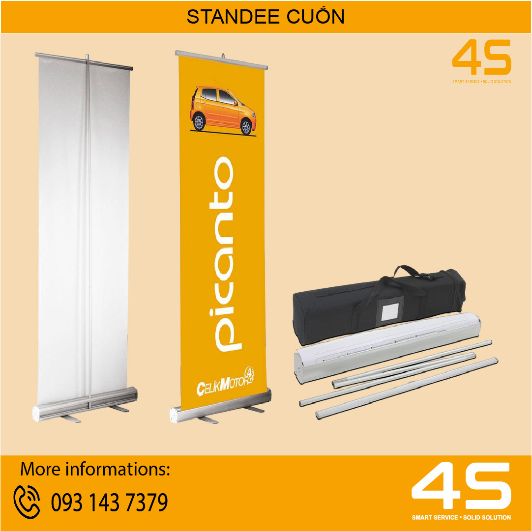 Cho Thuê Standee Chân Cuộn Tại Tp Hcm Cho Thuê Standee Chân Cuộn Tại Tp Hcm