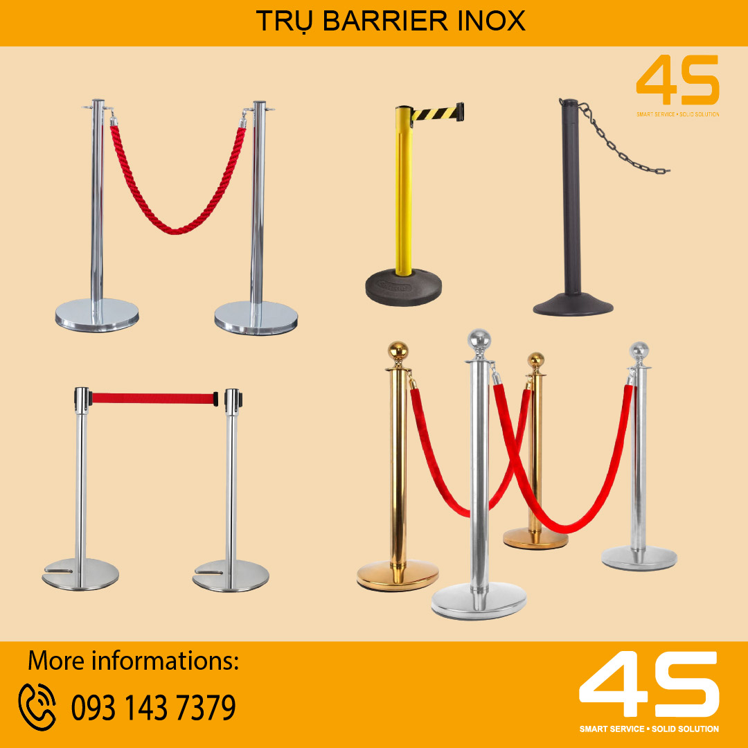 Bán Và Cho Thuê Trụ Barrier Inox, Cột Chắn Sự Kiện Bán Và Cho Thuê Trụ Barrier Inox, Cột Chắn Sự Kiện