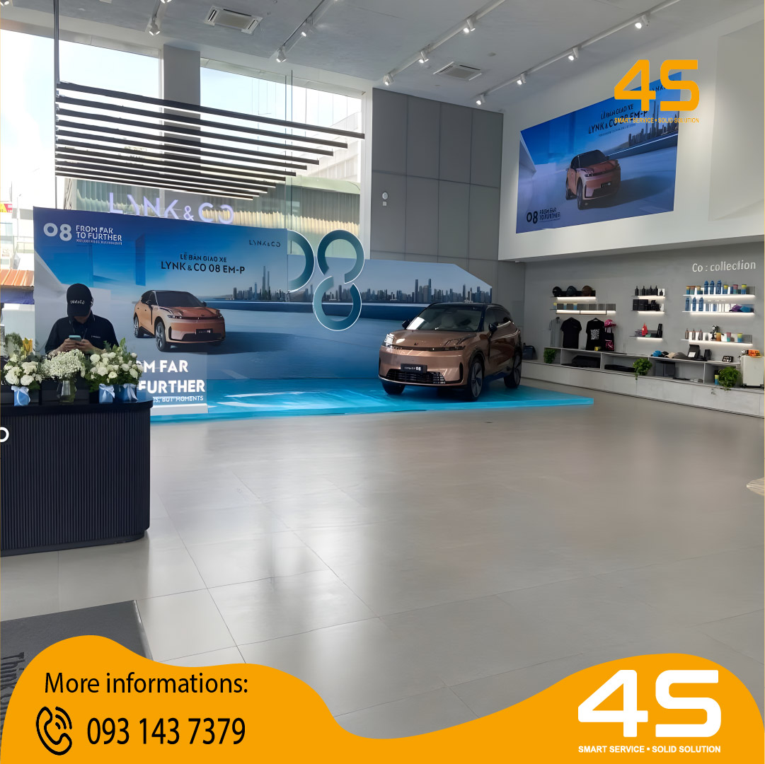 4S đồng hành cùng sự kiện ra mắt xe Lynk & Co