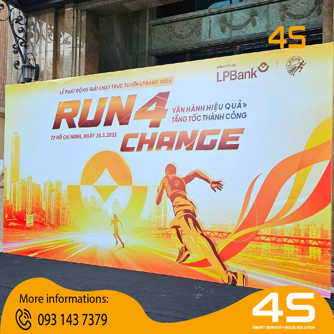 Cung cấp thiết bị sự kiện tại Lễ phát động giải chạy trực tuyến LPBank 2025 - Run4change