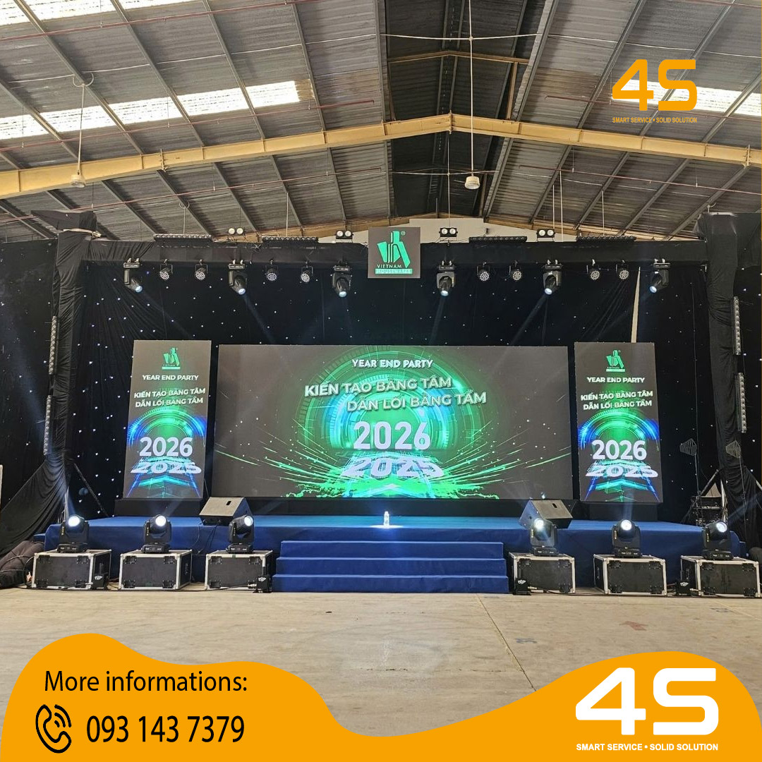 Cung cấp trọn gói thiết bị tổ chức sự kiện Year End Party Vietnam Housewares 2025