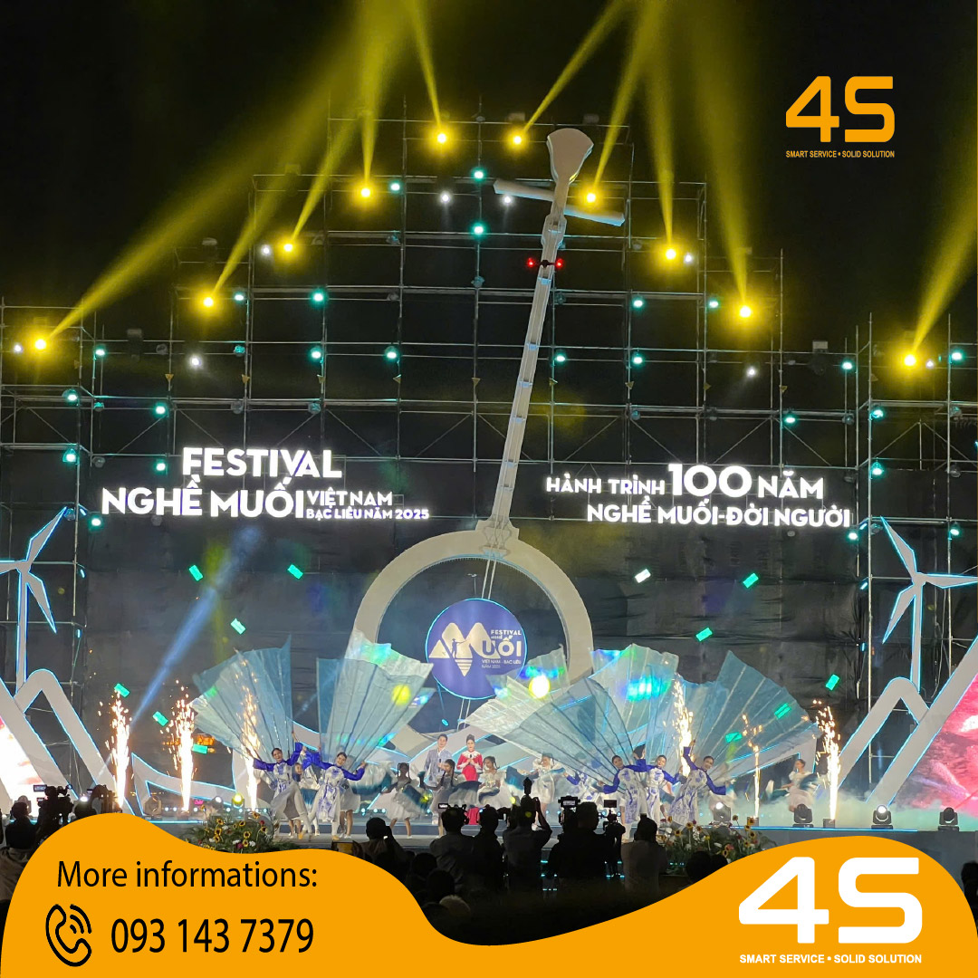 Cung cấp thiết bị cho Festival nghề muối Bạc Liêu 2025 Cung cấp thiết bị cho Festival nghề muối Bạc Liêu 2025