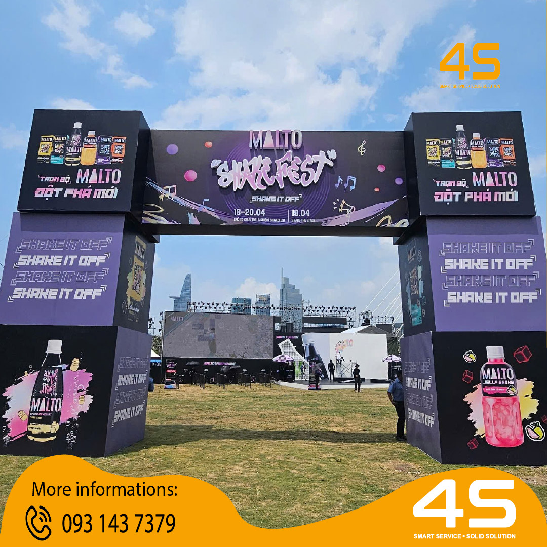 Cung cấp thiết bị sự kiện tại Malto ShakeFest Cung cấp thiết bị sự kiện tại Malto ShakeFest