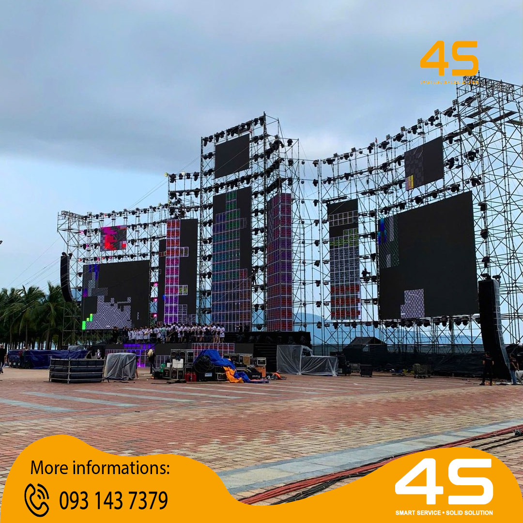 Những điều cần lưu ý khi thuê layer truss sự kiện