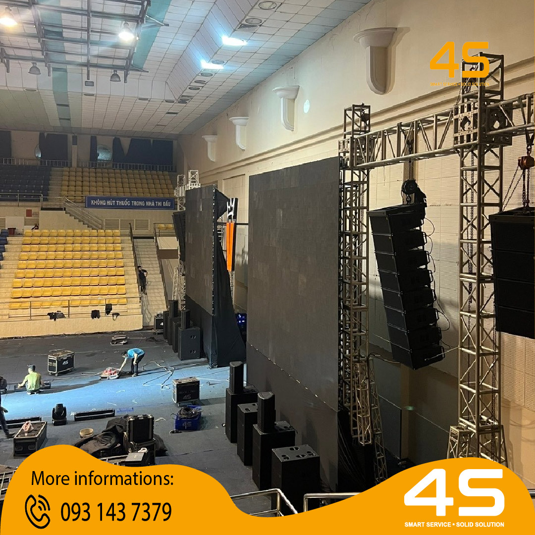Giá khung truss 400 treo thiết bị sự kiện Giá khung truss 400 treo thiết bị sự kiện