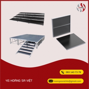 Bục Sân Khấu Ván Ép Phủ Film