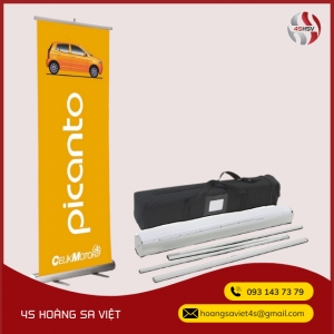 Cho Thuê Standee Chân Cuộn Tại Tp Hcm