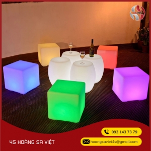 Bán & Cho Thuê Hộp Đèn Cube Led Làm Ghế Decor Bán & Cho Thuê Hộp Đèn Cube Led Làm Ghế Decor