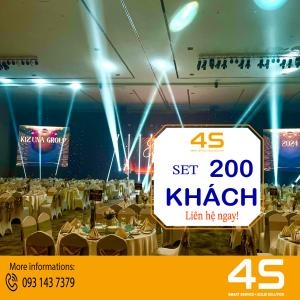 Gói Thuê Âm Thanh, Ánh Sáng 200 Khách