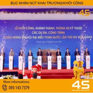 Cho Thuê Bục Nhấn Nút Khai Trương – Khánh Thành Chuyên Nghiệp Tại Tp.hcm