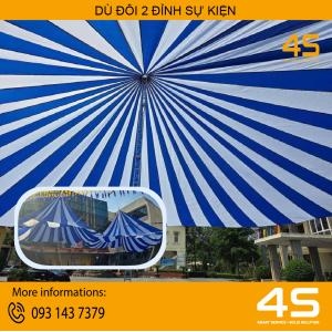Cho Thuê Dù Đôi 2 Đỉnh Che Sân Tp Hcm