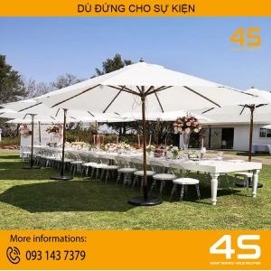 Cho Thuê Dù Chính Tâm Và Lệch Tâm Tiệc Cưới