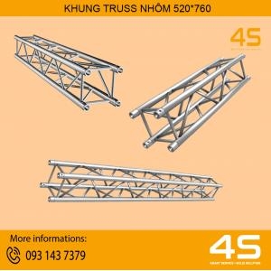 Bán Và Cho Thuê Khung Truss Nhôm 520 X 760 Sự Kiện Lớn