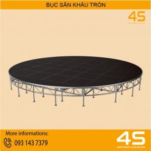 Bán Và Cho Thuê Bục Sân Khấu Tròn Lắp Ghép 9M