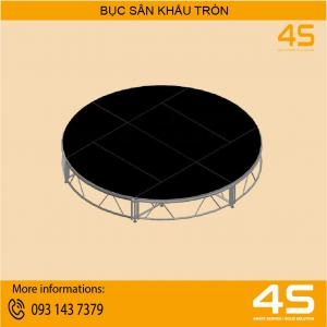 Bán Và Cho Thuê Bục Sân Khấu Tròn Lắp Ghép 7M