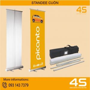 Cho Thuê Standee Chân Cuộn Tại Tp Hcm
