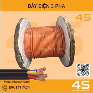 Cho Thuê Dây Cáp Điện 3 Pha Công Nghiệp Theo Ngày Tiết Kiệm An Toàn
