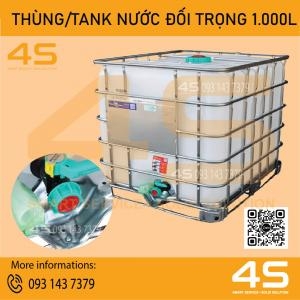 Cho Thuê Thùng/bồn Nước Đối Trọng 1.000L Theo Ngày Cho Sự Kiện